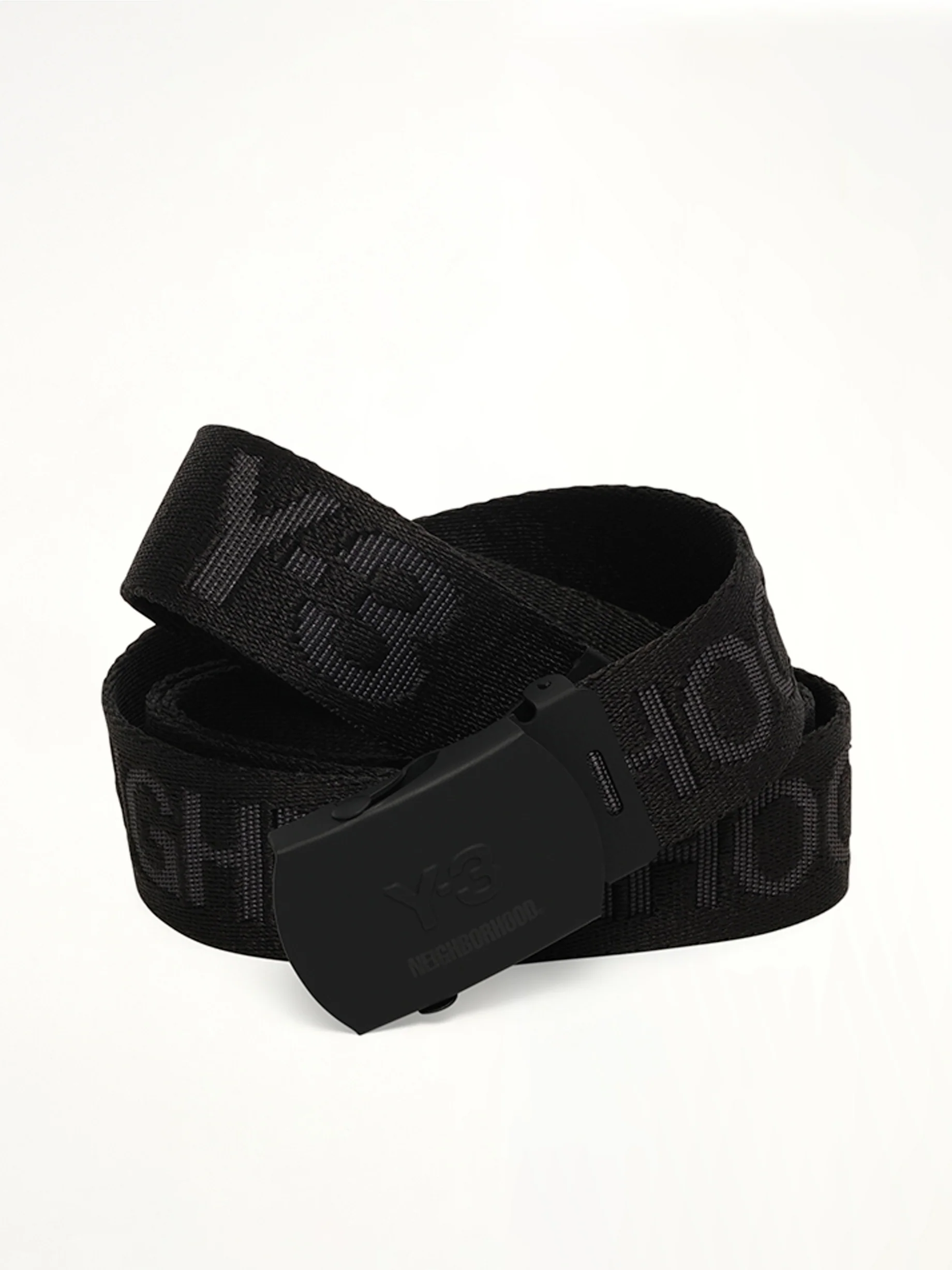 Y-3 X NBHD Cl Belt in Black - Image 3