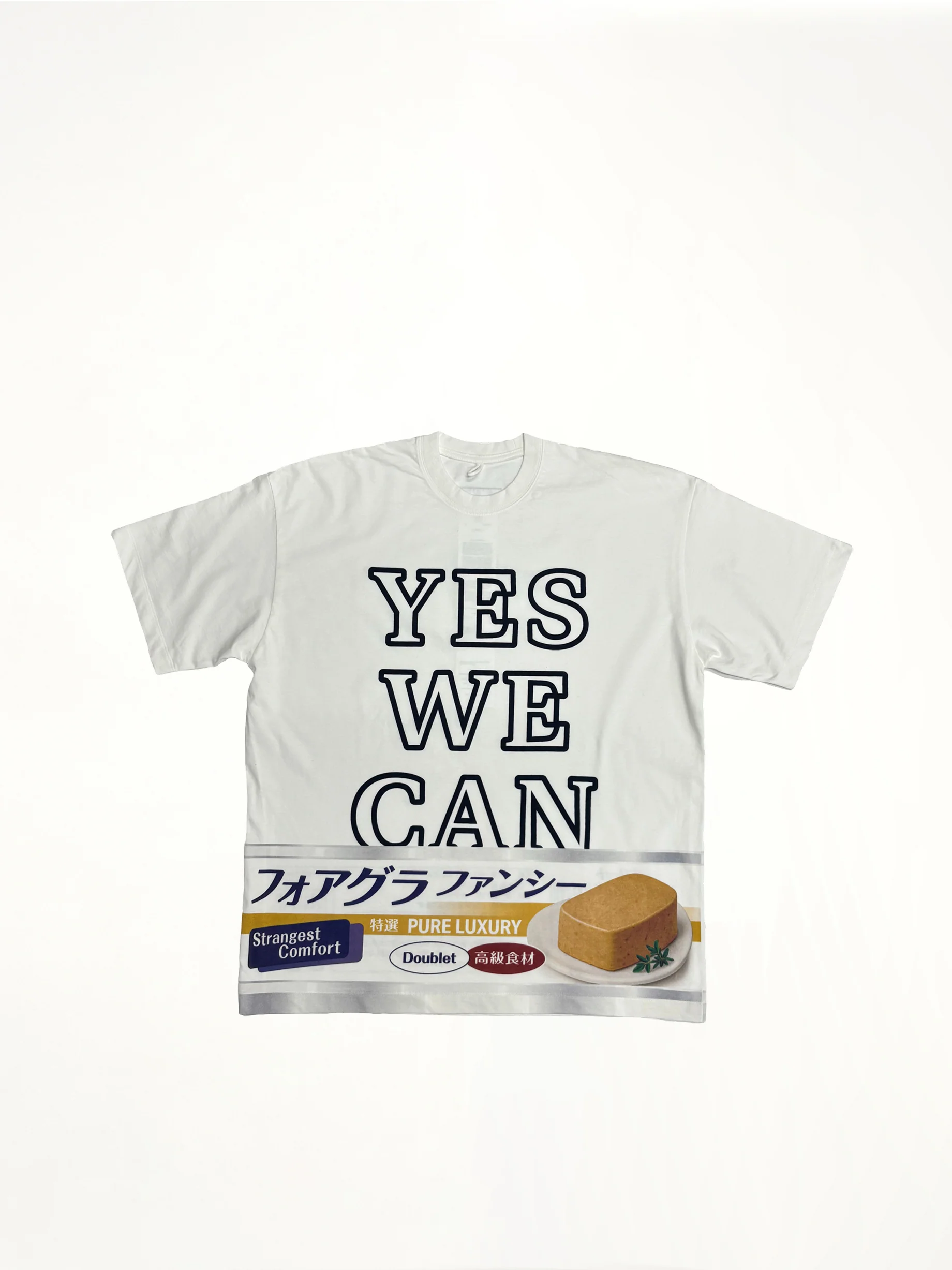 Yes We "Can" T-Shirt in Foie Gras - Image 2