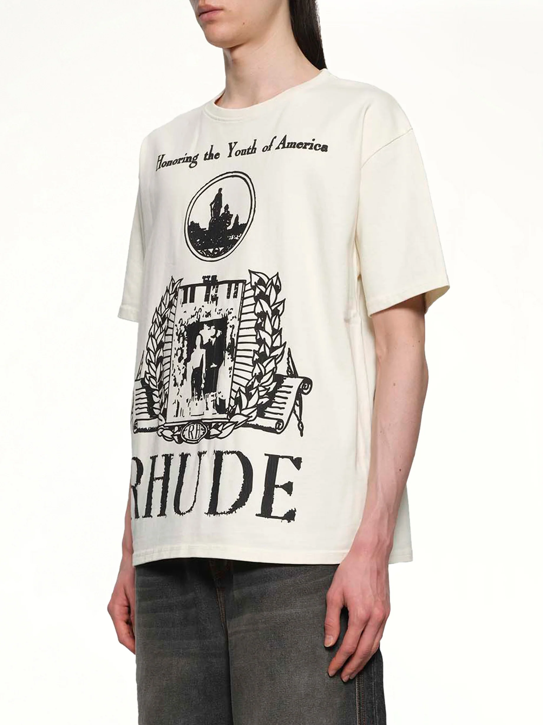 Youth of America T-Shirt in Vintage White - Image 3