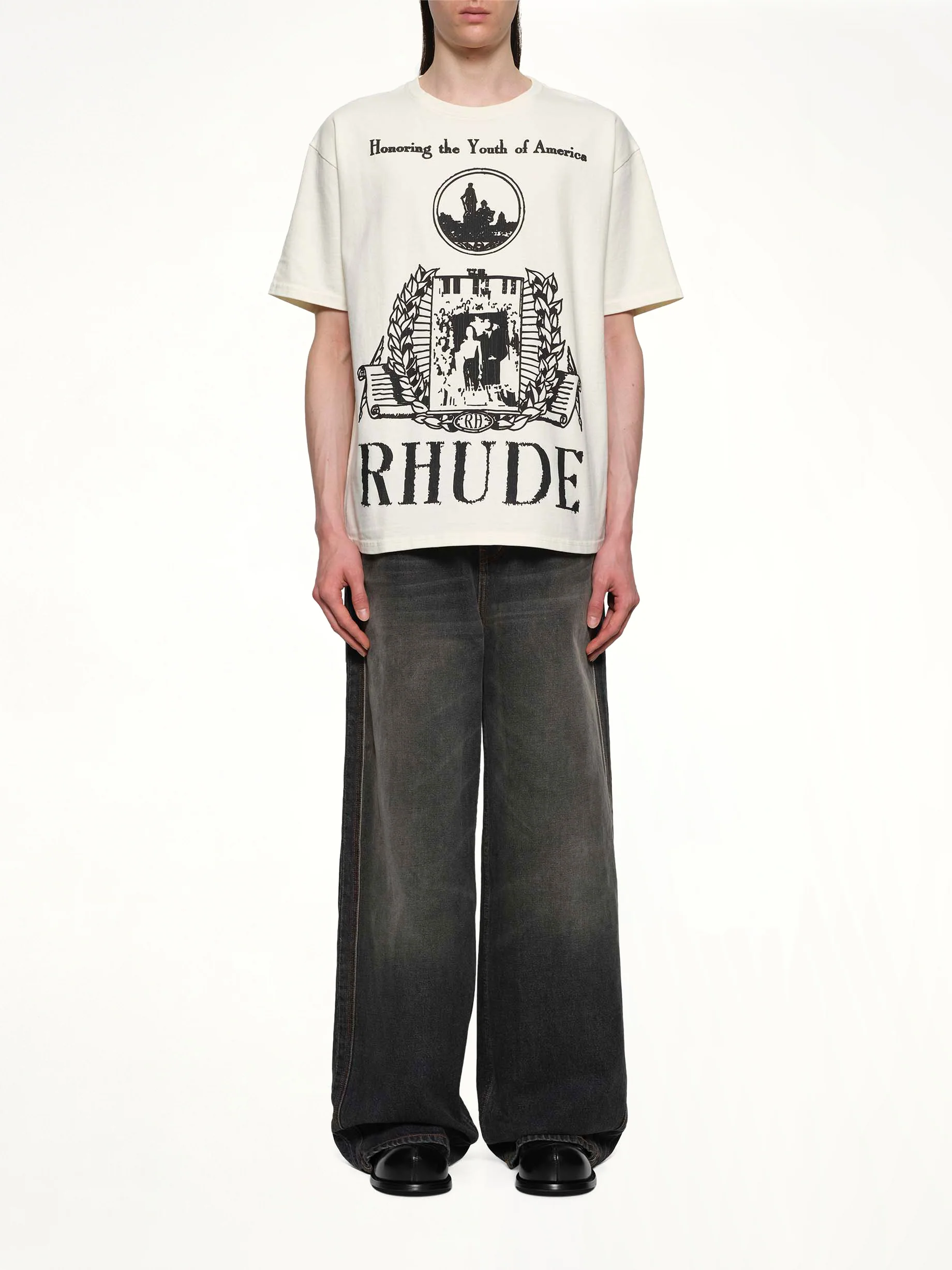 Youth of America T-Shirt in Vintage White - Image 7