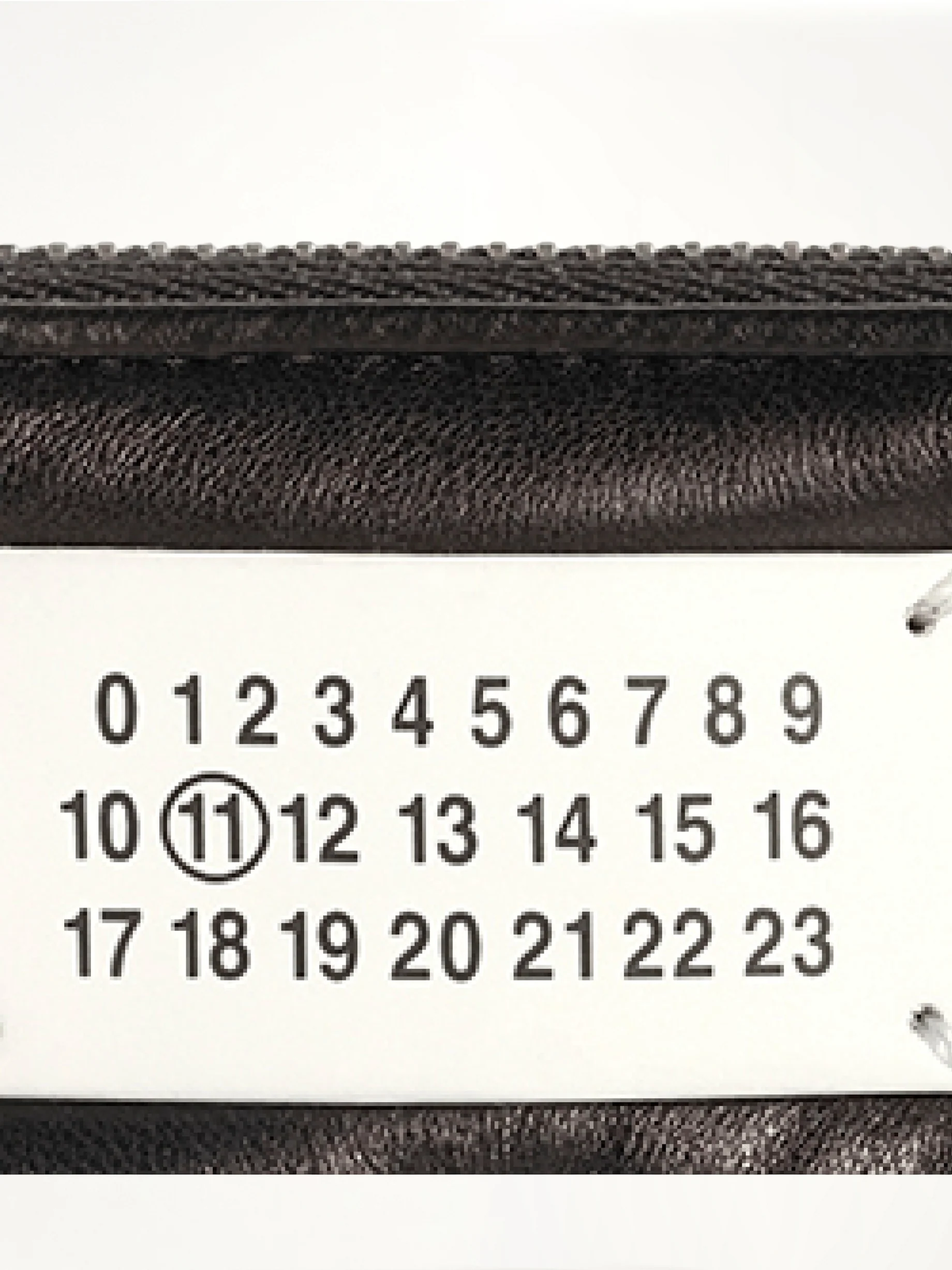 Zip Around Coin Holder in Black - Image 3