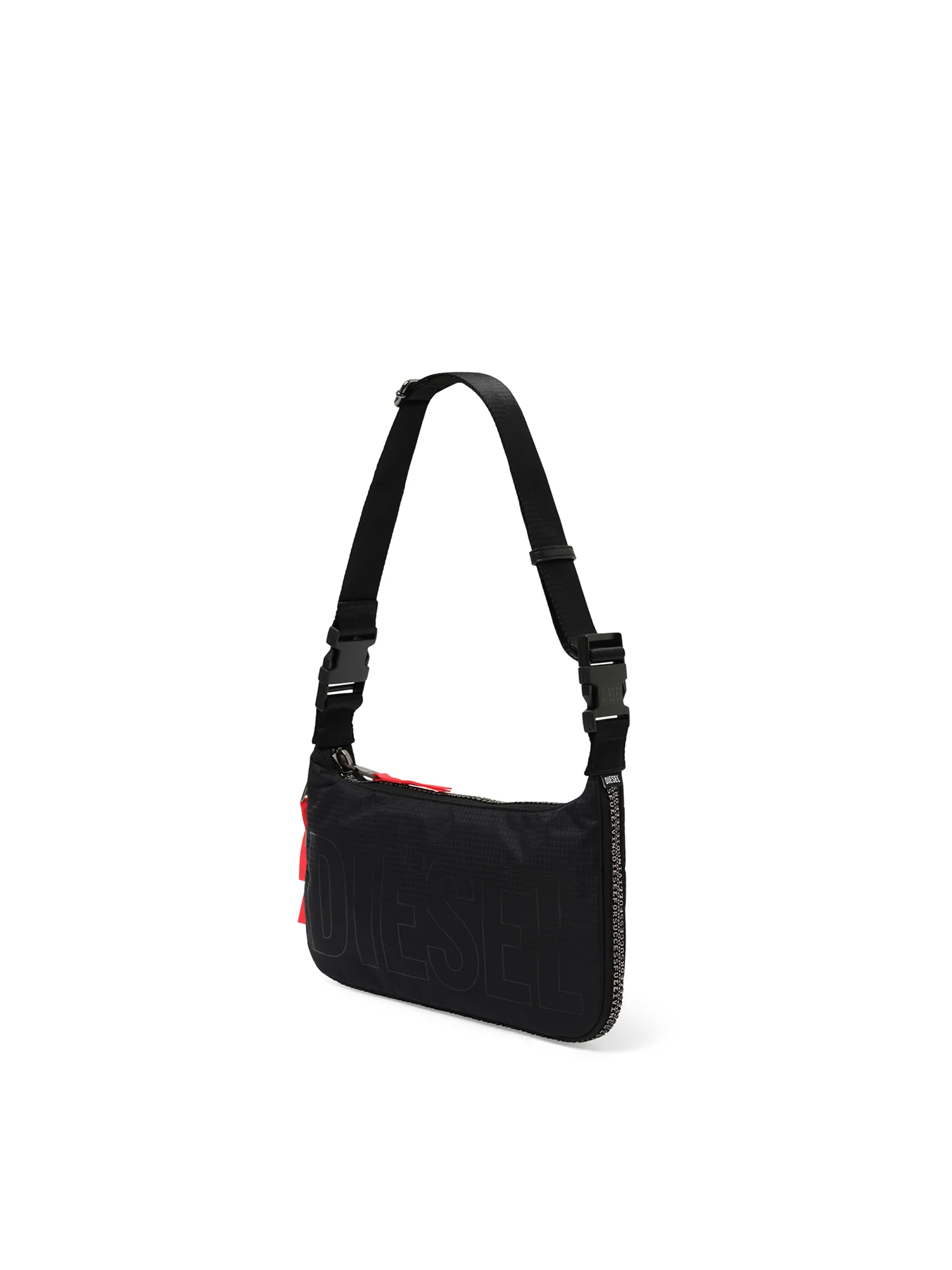 Zip-D Shoulder Bag in Black - Image 2